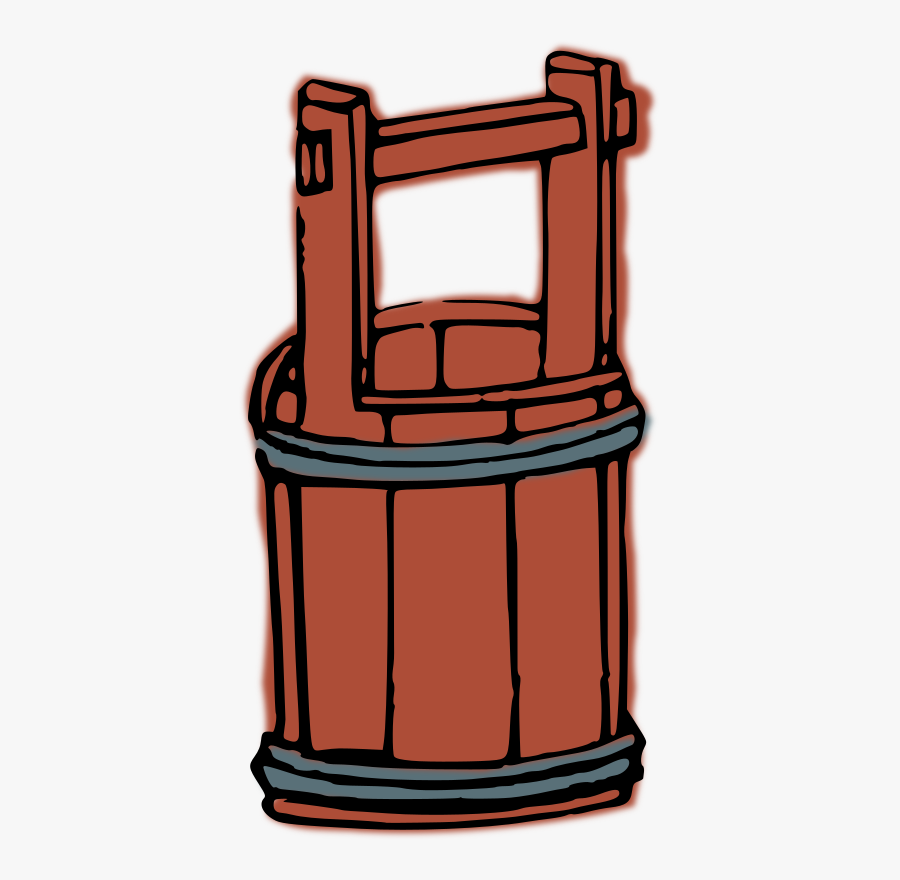 Free Wooden Bucket Free Mop, Transparent Clipart