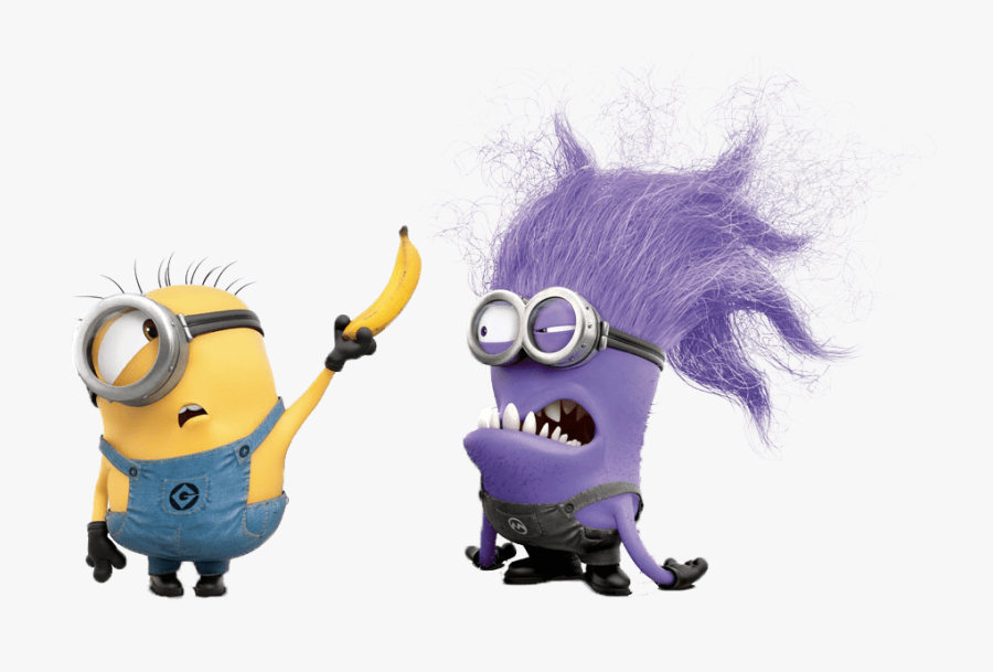 Purple Minion Transparent Png, Transparent Clipart