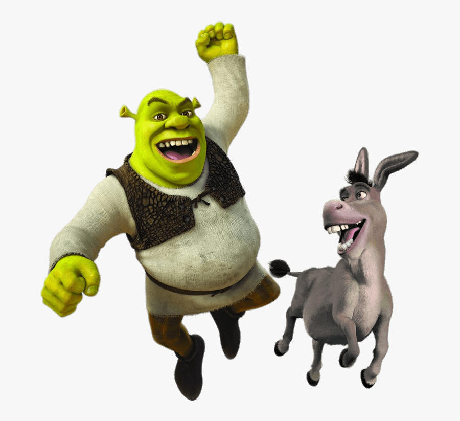 Shrek And Donkey Transparent Png, Transparent Clipart