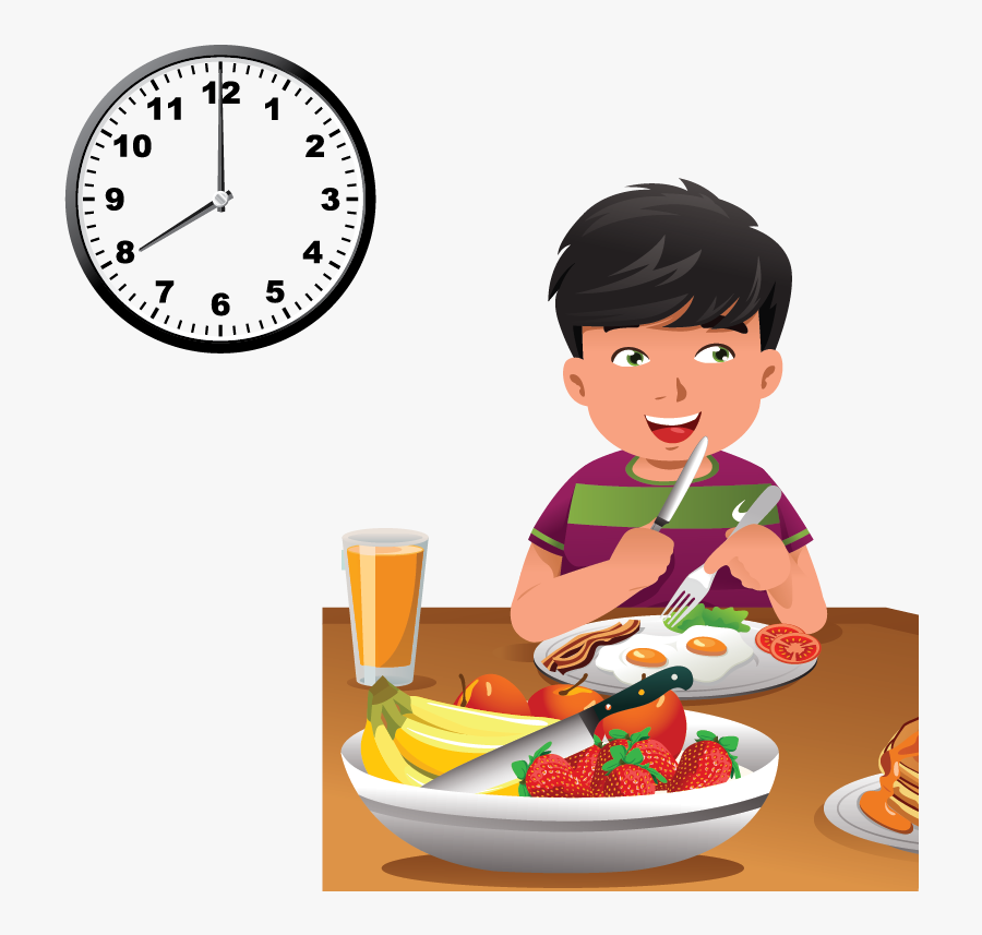 Eating Clipart Breakfast, Transparent Clipart