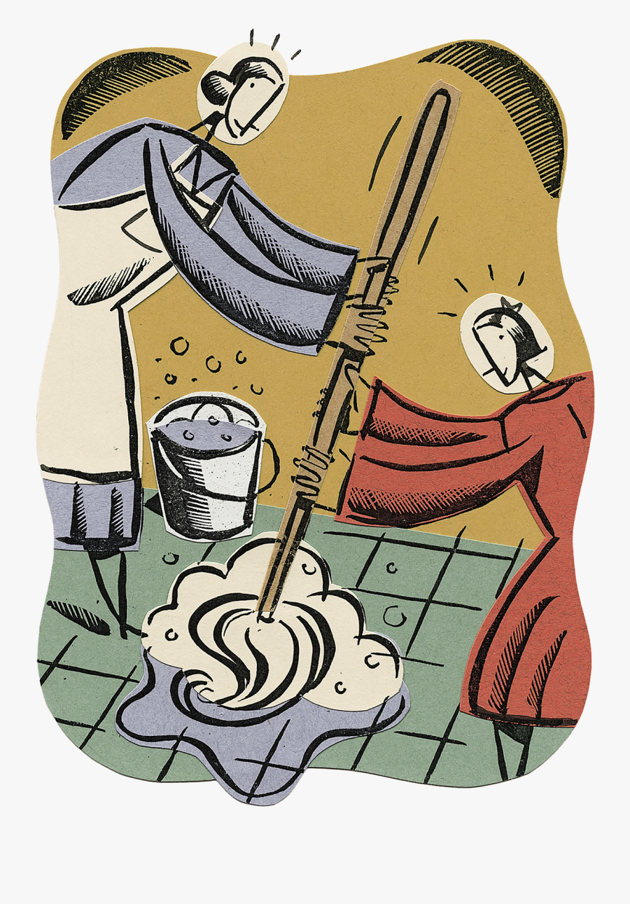 Floor Clipart Mop, Transparent Clipart