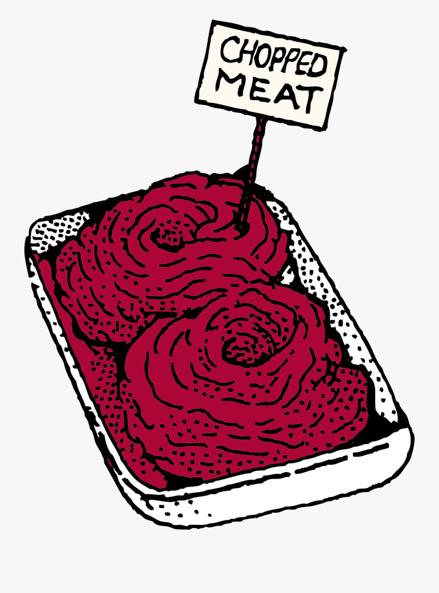 Chopped Meat, Transparent Clipart