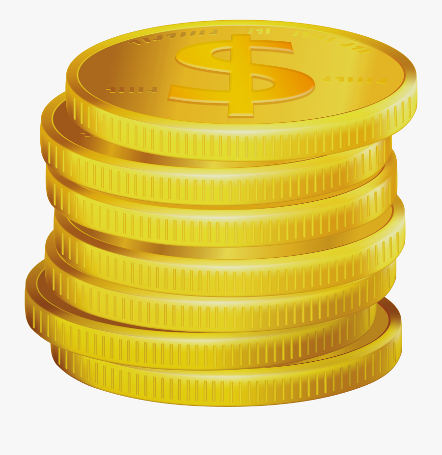 Gold Dollar Coins Png Clipart , Free Transparent Clipart - ClipartKey