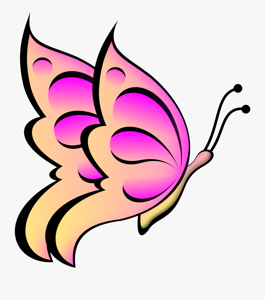 Butterflies - Clipart, Transparent Clipart