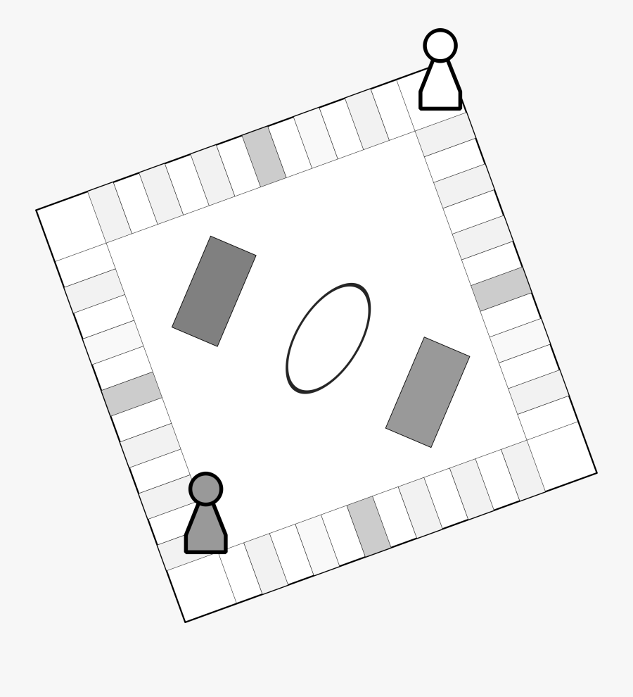 Board Games Clipart Black And White, Transparent Clipart