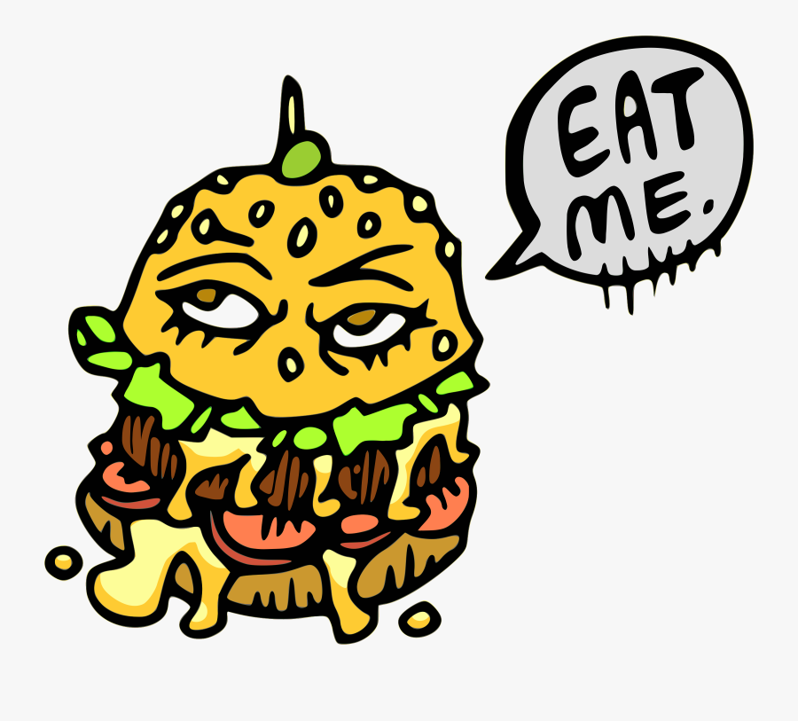 This Burger Big Image, Transparent Clipart