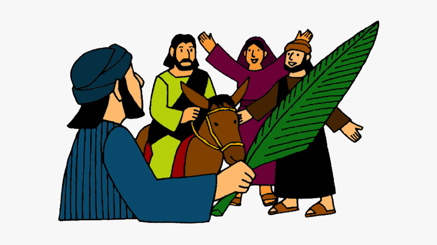 Clip Art Triumphal Entry Mission Bible, Transparent Clipart