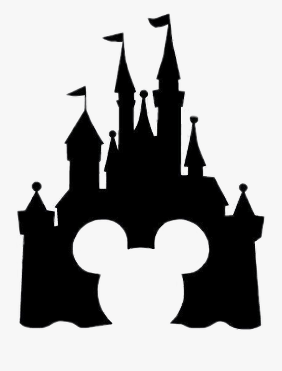 Disney Castle Silhouette Clipart , Png Download, Transparent Clipart