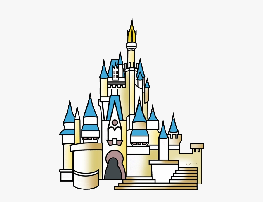 Disney Castle Clipart Transparent Png, Transparent Clipart