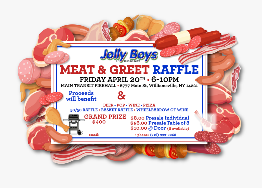 Meat Clipart Meat Raffle, Transparent Clipart