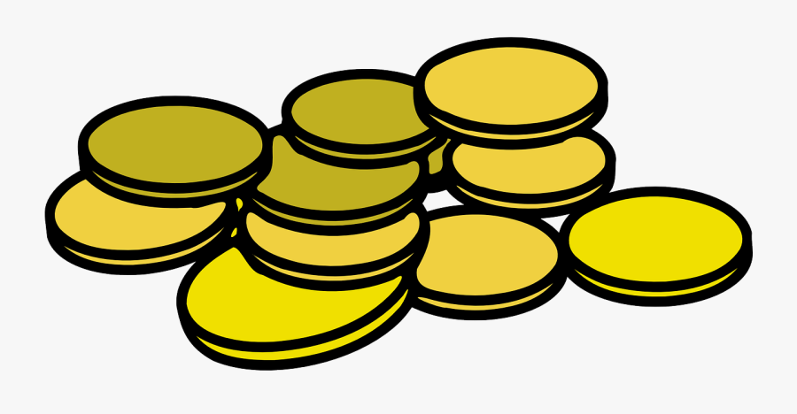 Gold Clipart Coin, Transparent Clipart