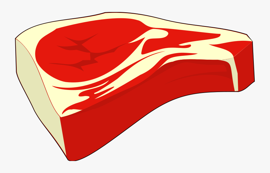Free Vector Meat, Transparent Clipart