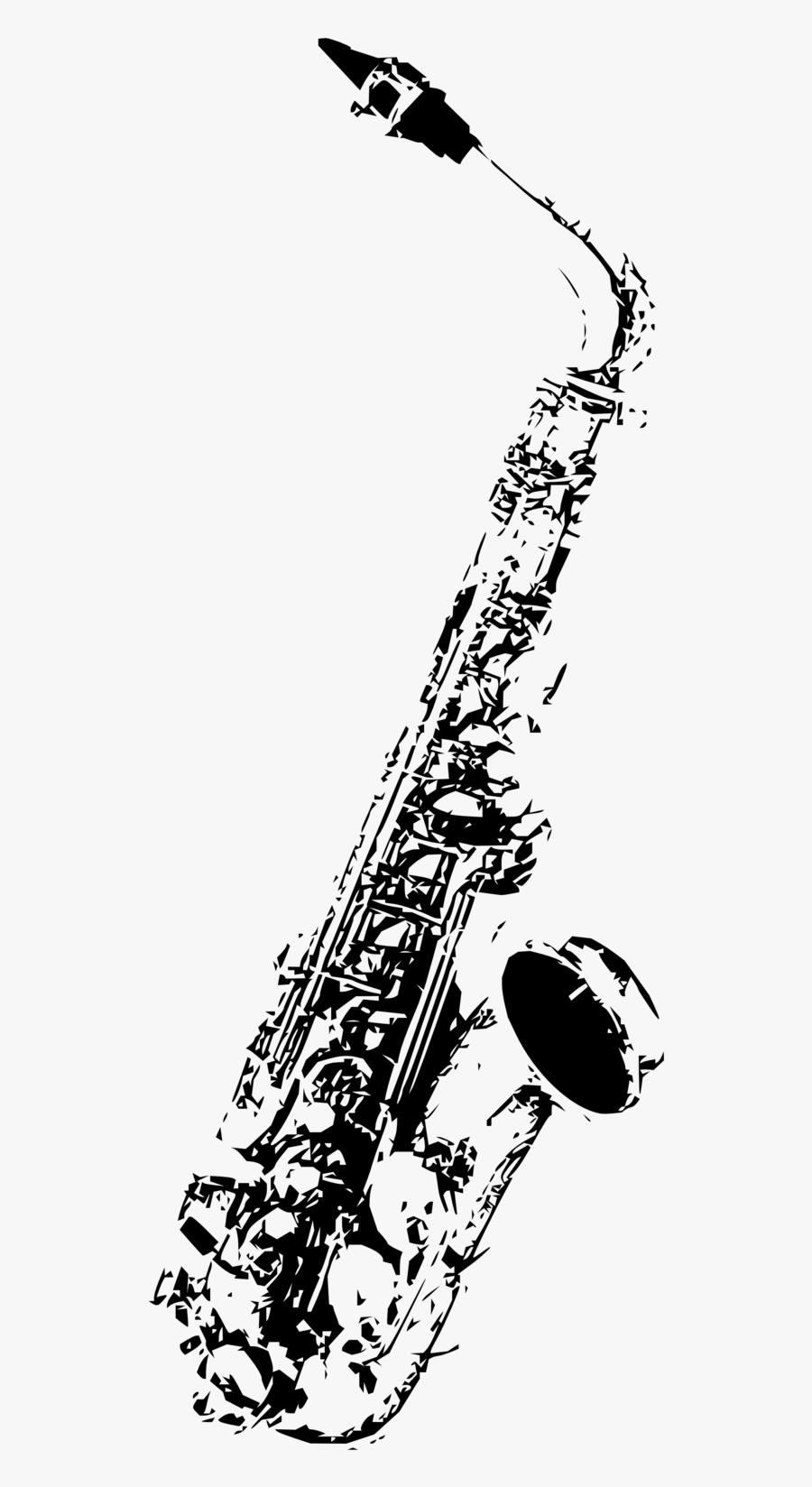 Saxophone, Transparent Clipart