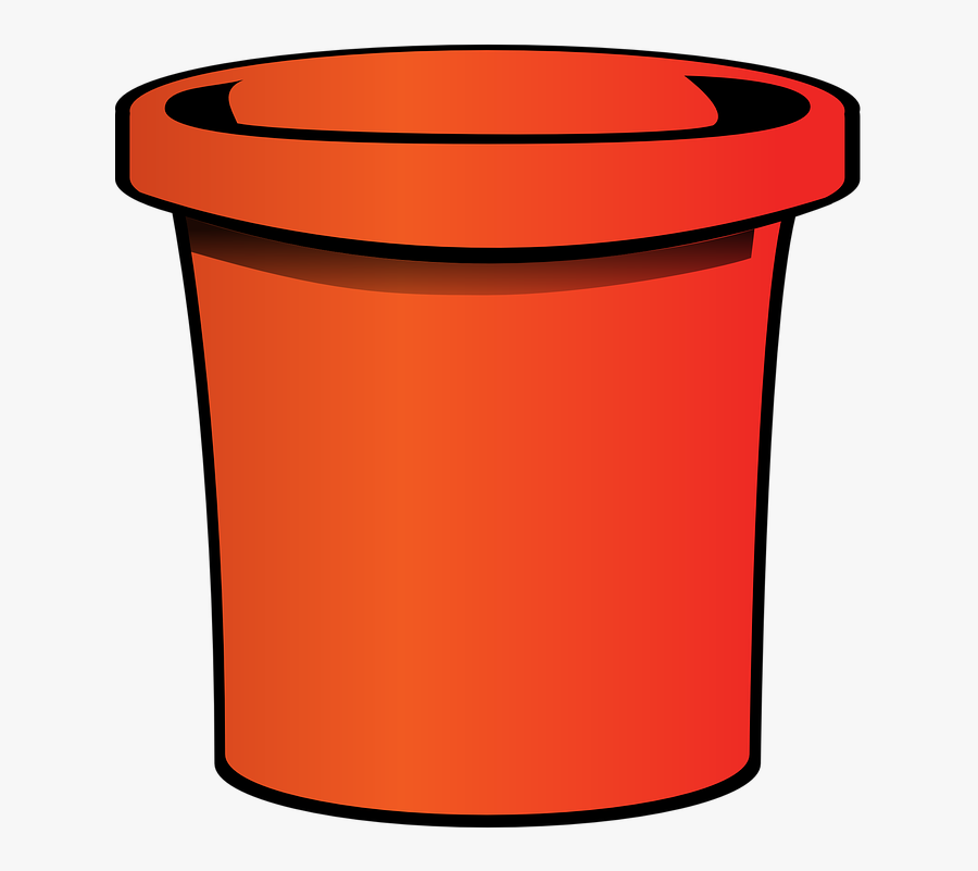Simple Bucket Clip Art At Clker, Transparent Clipart
