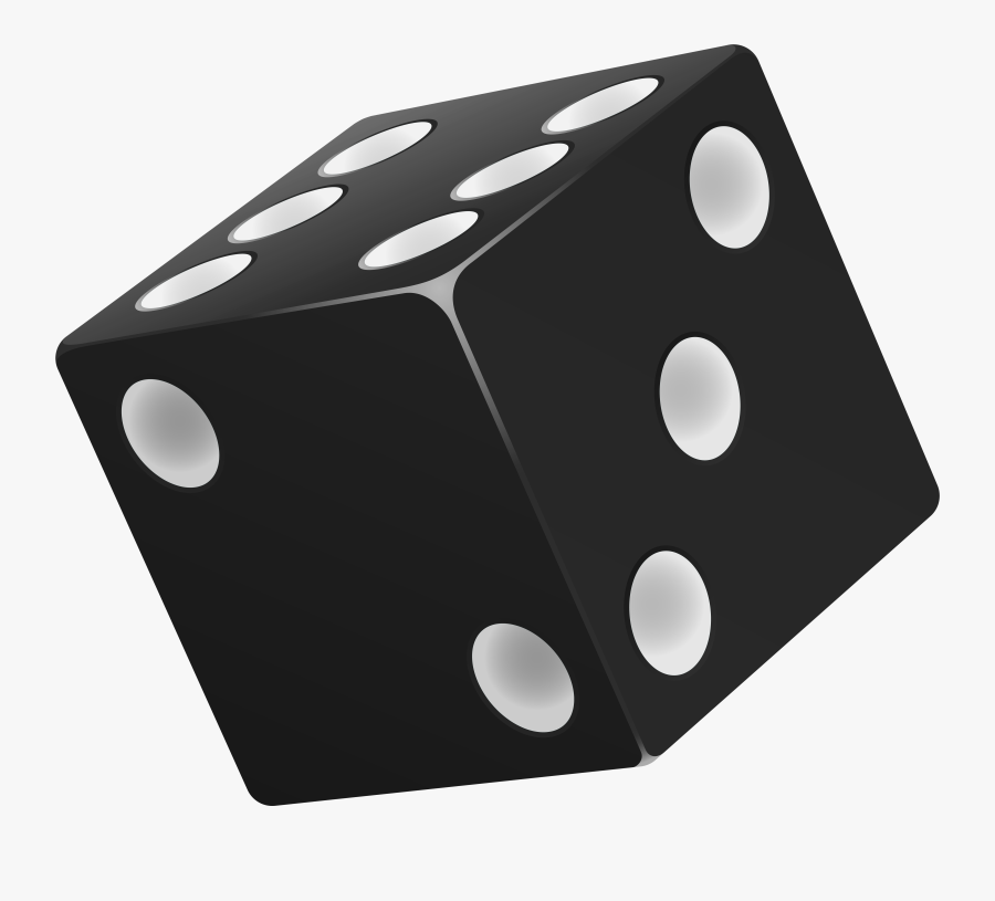 Dice Black Png Clip Art, Transparent Clipart