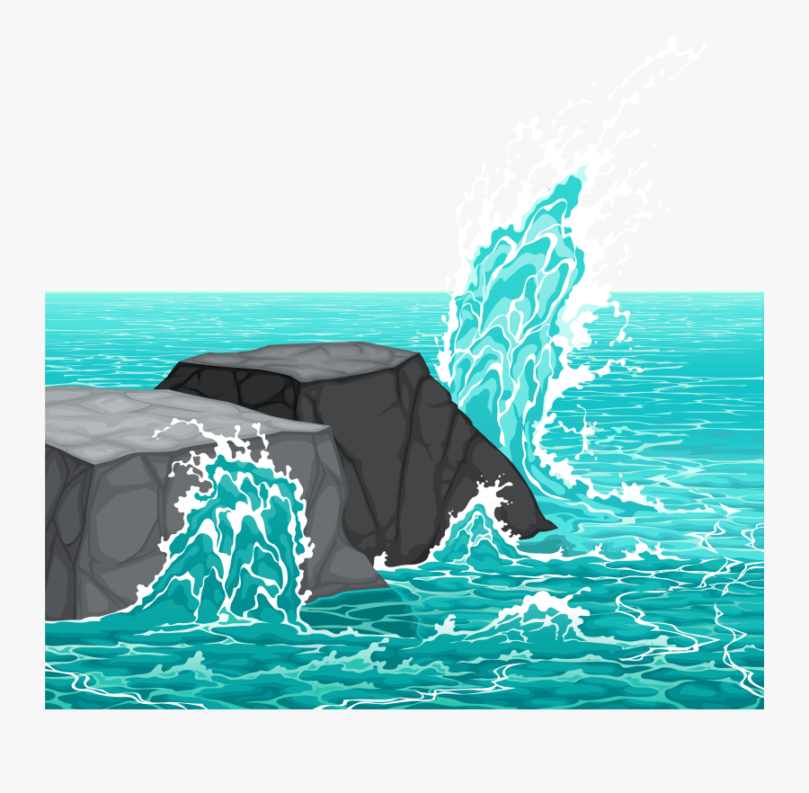 Transparent Waves Clipart, Transparent Clipart