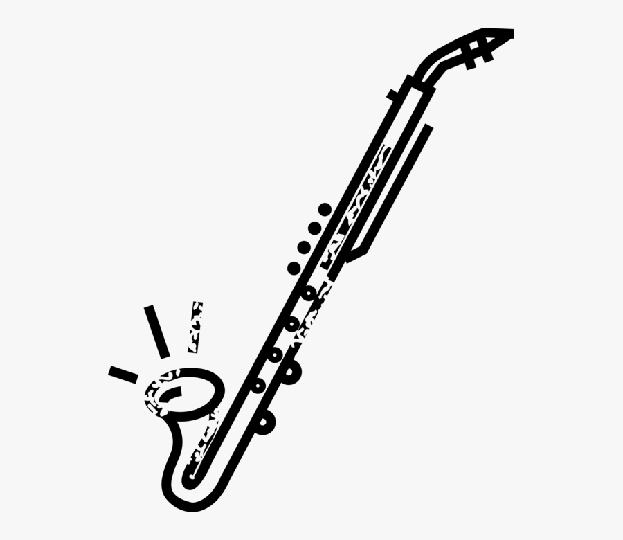 Clarinet Vector Library Stock Tenor Sax Huge Freebie, Transparent Clipart