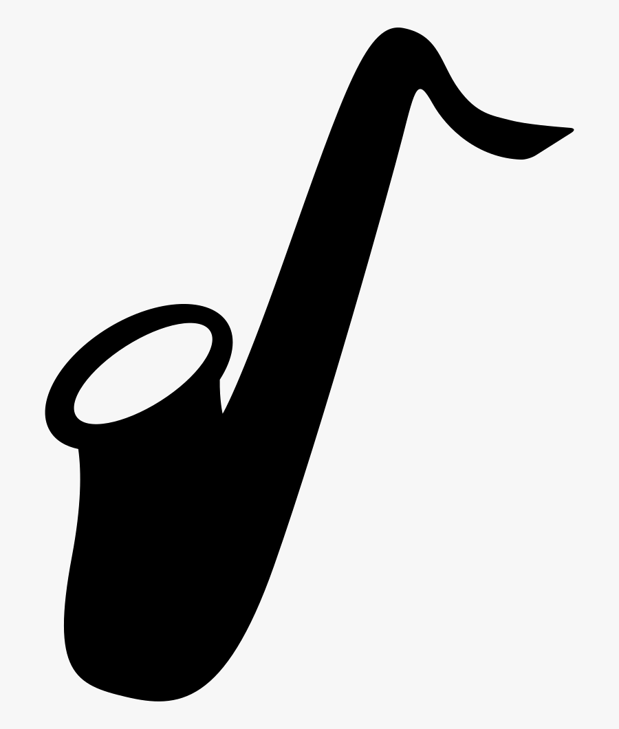 Alto Saxophone Silhouette Clip Art, Transparent Clipart