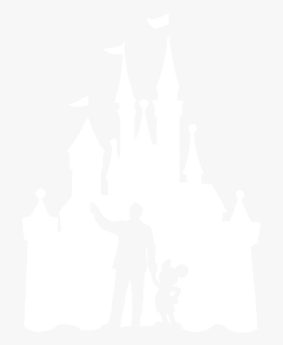 Disney Castle Silhouette Transparent Disney Castle, Transparent Clipart