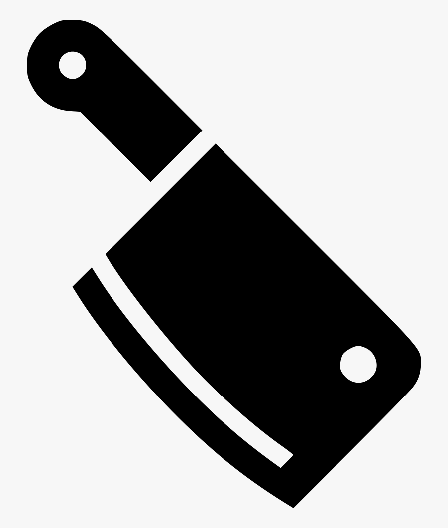Meat Clipart Slab - Butcher Knife Clipart Png, Transparent Clipart