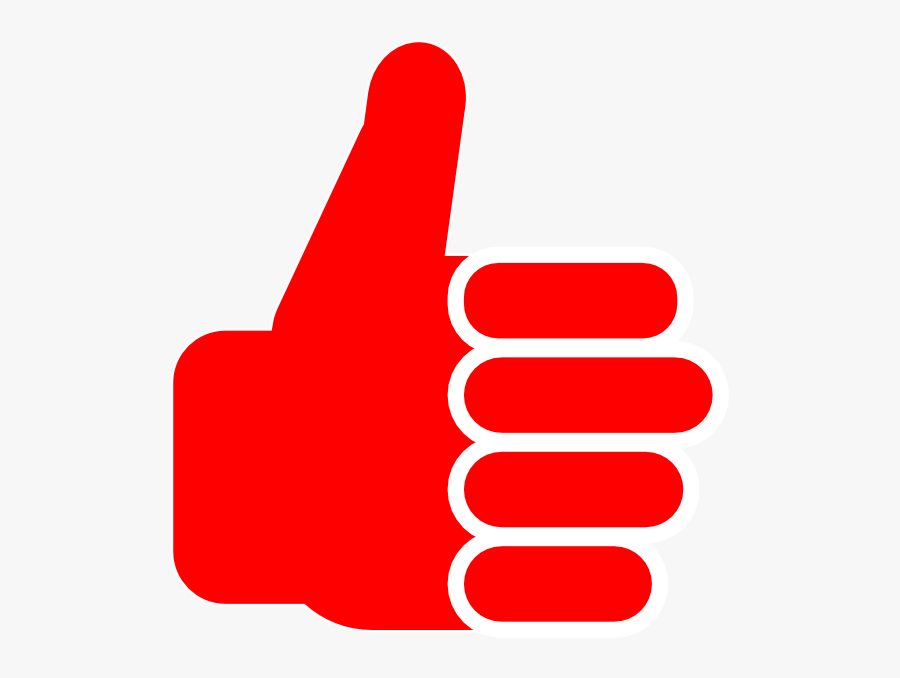 Original Png Clip Art File Red Thumbsup Svg Images - Animated Thumbs Up Png, Transparent Clipart
