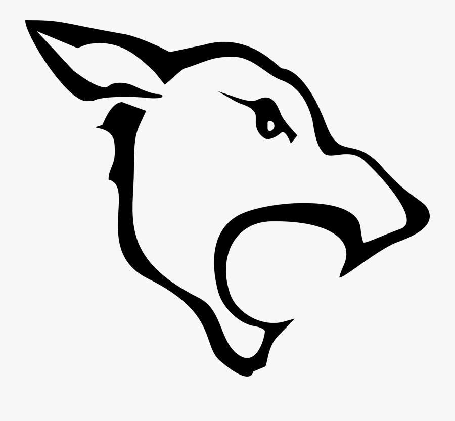 Wolf - Clipart - Black - And - White - Wolf Image Png Clip Art, Transparent Clipart