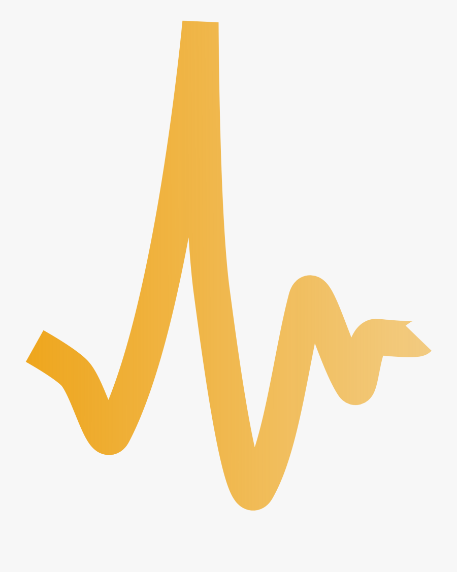 Brain Waves Clip Art , Png Download - Blue Pulse Png, Transparent Clipart