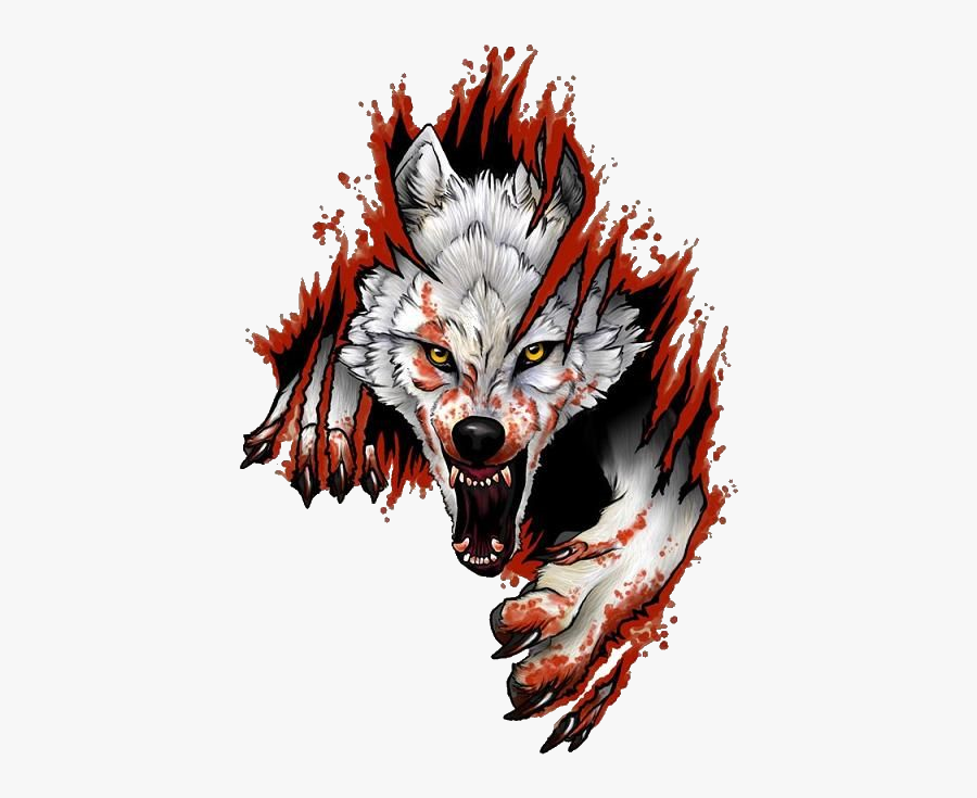 Tattoo Wolf Black Dog Sleeve Free Clipart Hd - King Wolf Tattoo, Transparent Clipart