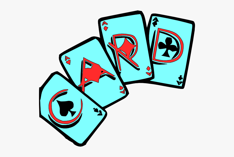 Cards Games Clip Art At Clker - Free Clip Art Cards, Transparent Clipart