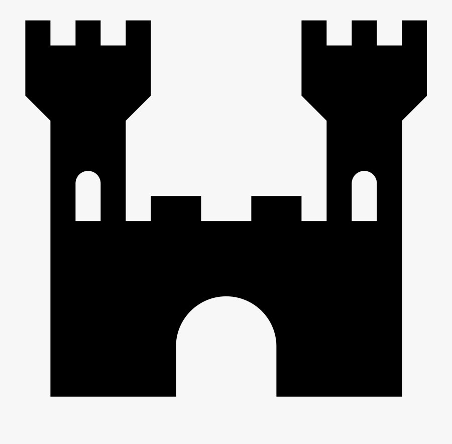 Castle Clipart Simple - Castle Icon Png , Free Transparent Clipart - Clipar...