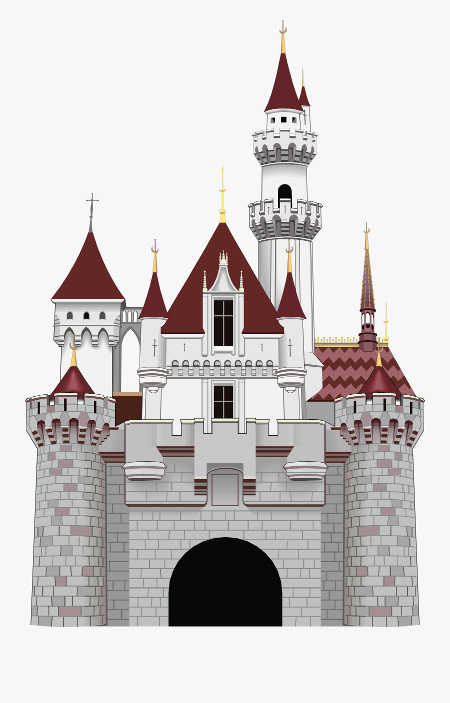Castle Clipart Transparent Png - Castle Clipart, Transparent Clipart