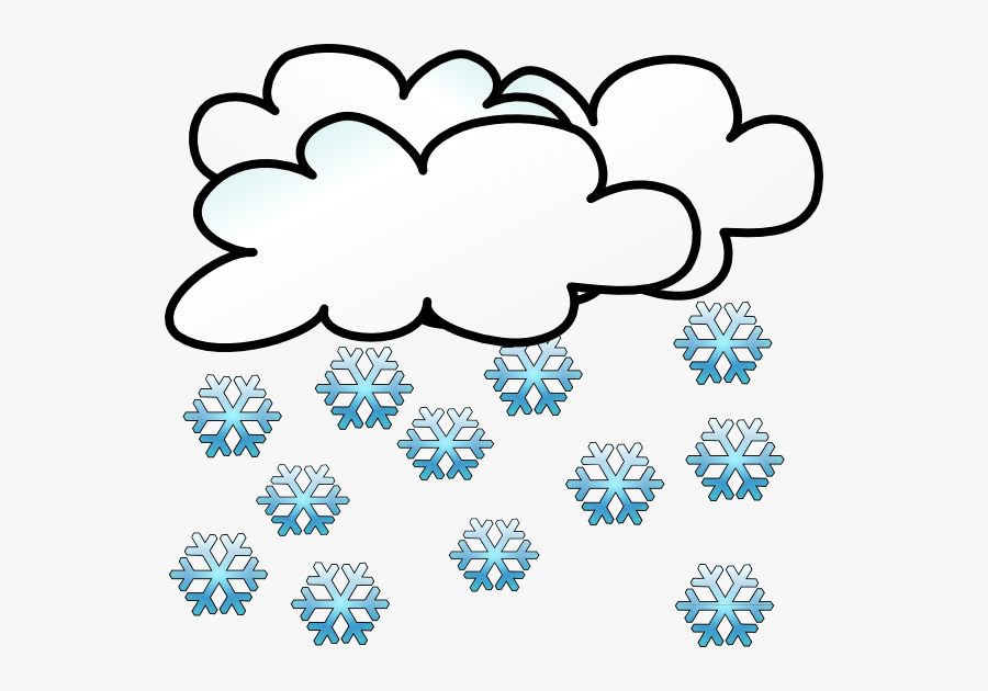 Snowy Weather Clip Art, Transparent Clipart