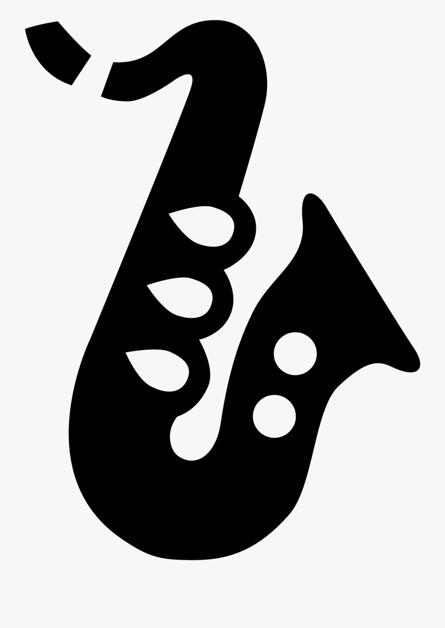 Saxophone Icon Png, Transparent Clipart
