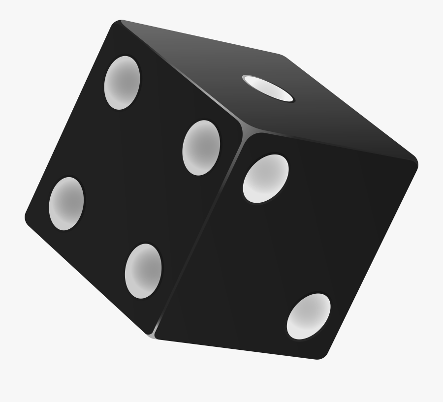 Black Dice Png Clip Art - Transparent Black Dice Png, Transparent Clipart