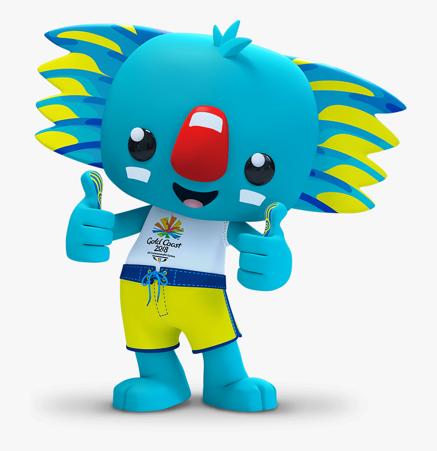 2018 Clipart Game - Mascot Of Commonwealth Games 2018, Transparent Clipart