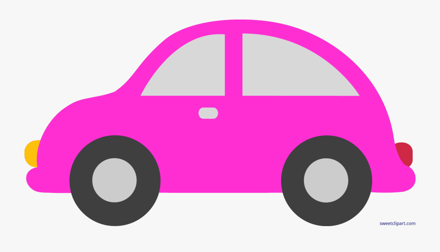 Car Clip Art Pink, Transparent Clipart