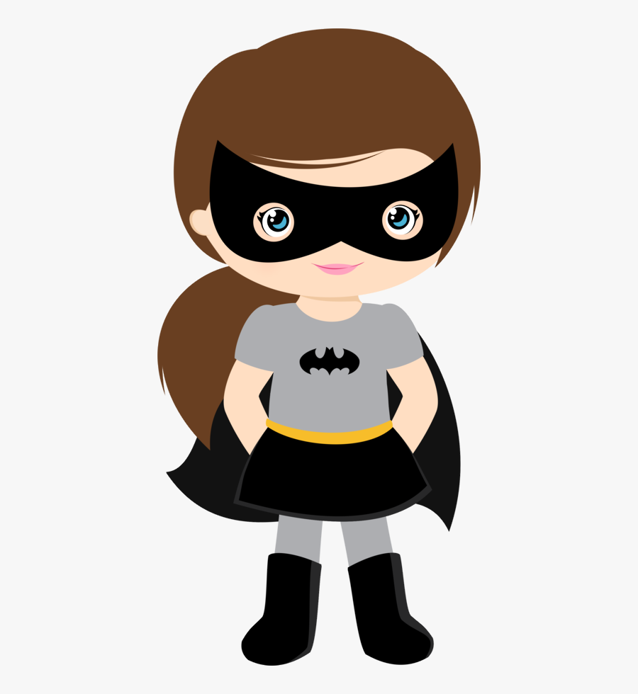 Superhero Clipart Cute Super - Batgirl Baby, Transparent Clipart