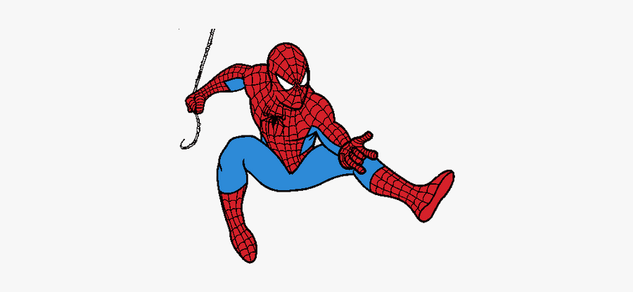 Superhero Spiderman Clip Art Super Hero Clipart Flying - Spiderman Clipart, Transparent Clipart