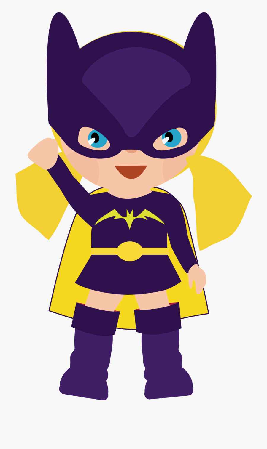 Free Superhero Clipart - Transparent Background Superhero Clipart Png, Transparent Clipart