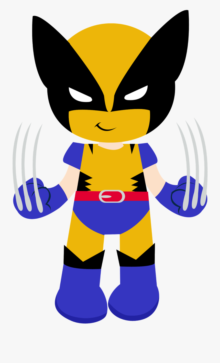 Clipart De Super H - Wolverine Baby, Transparent Clipart