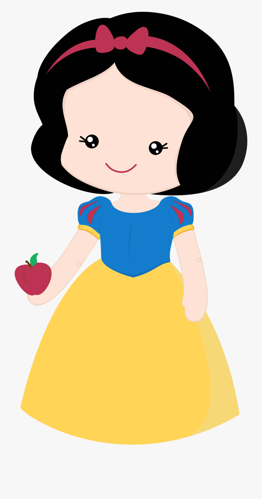 Snow White Clipart To Free Download - Cute Snow White Clipart, Transparent Clipart