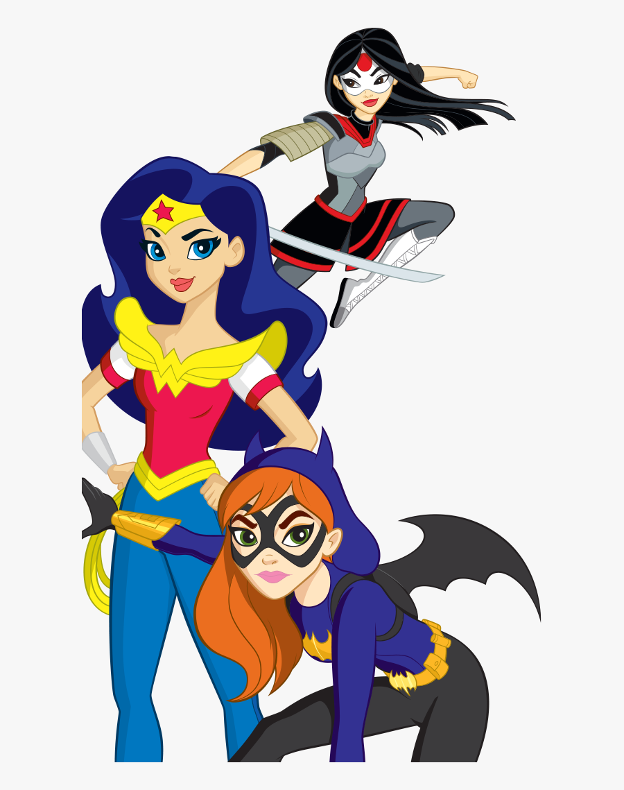 Dc Super Hero Girls Clip Art, Transparent Clipart