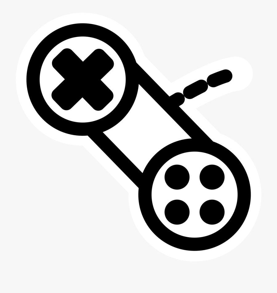 Logo,symbol,video Games - Transparent Gaming Clipart, Transparent Clipart