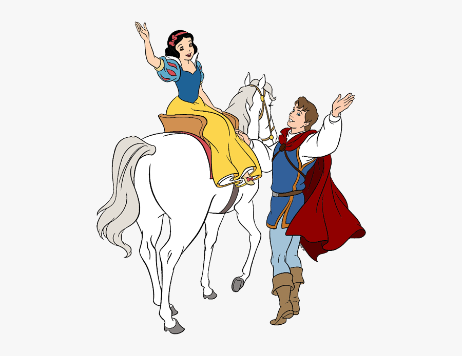 Snow White Horse Disney, Transparent Clipart