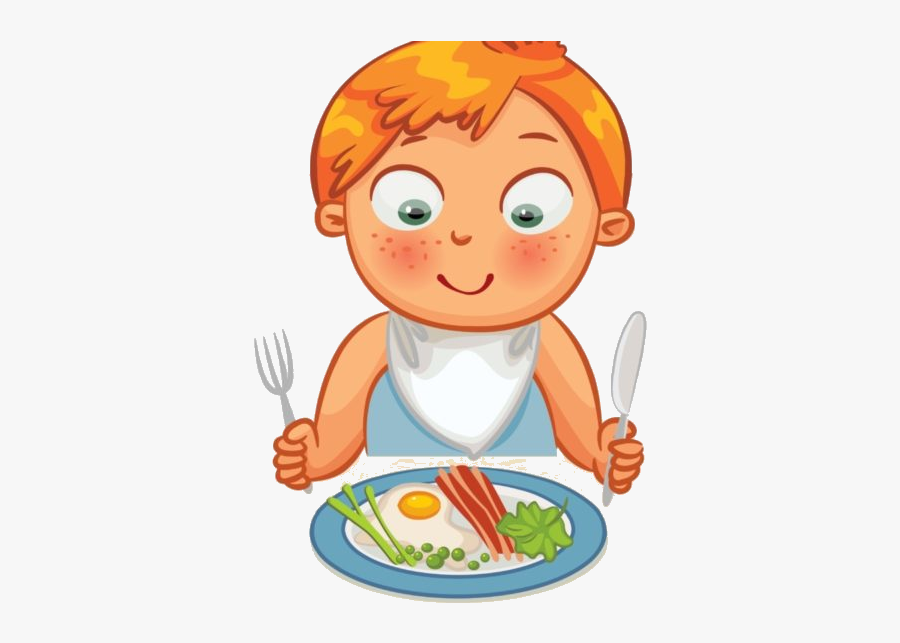 Eating Breakfast Cereal Dinner Clip Art Food Transparent - Interactive Children Books, Transparent Clipart