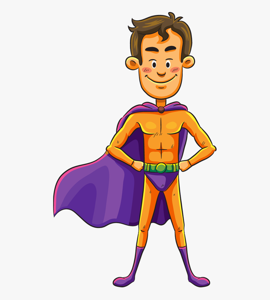 Transparent Superhero Clipart Png - Hands On Hips Clip Art, Transparent Clipart