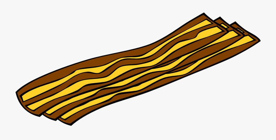 Onlinelabels Clip Art Fast Food Breakfast Bacon - Bacon Clip Art, Transparent Clipart