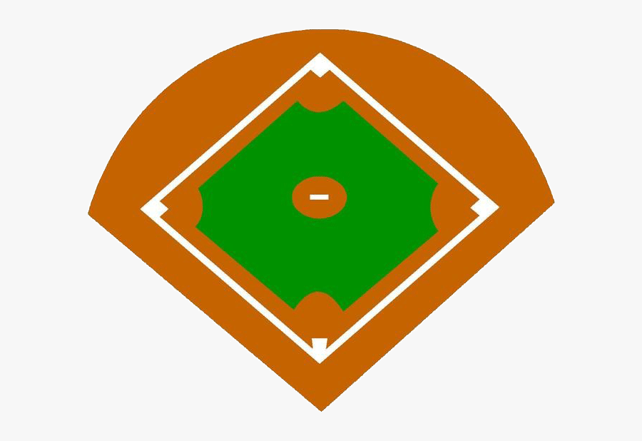 Baseball Field Softball Sport Clip Art - Transparent Baseball Field Clipart, Transparent Clipart