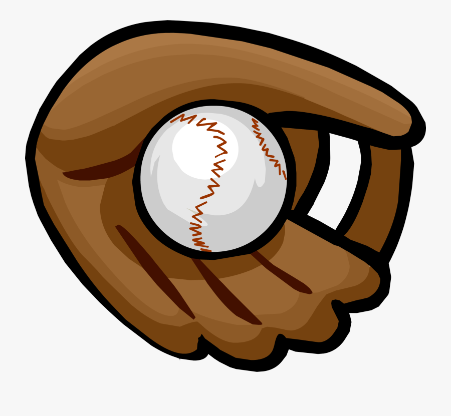 Glove Bat Free Collection - Transparent Background Baseball Glove Clipart, Transparent Clipart