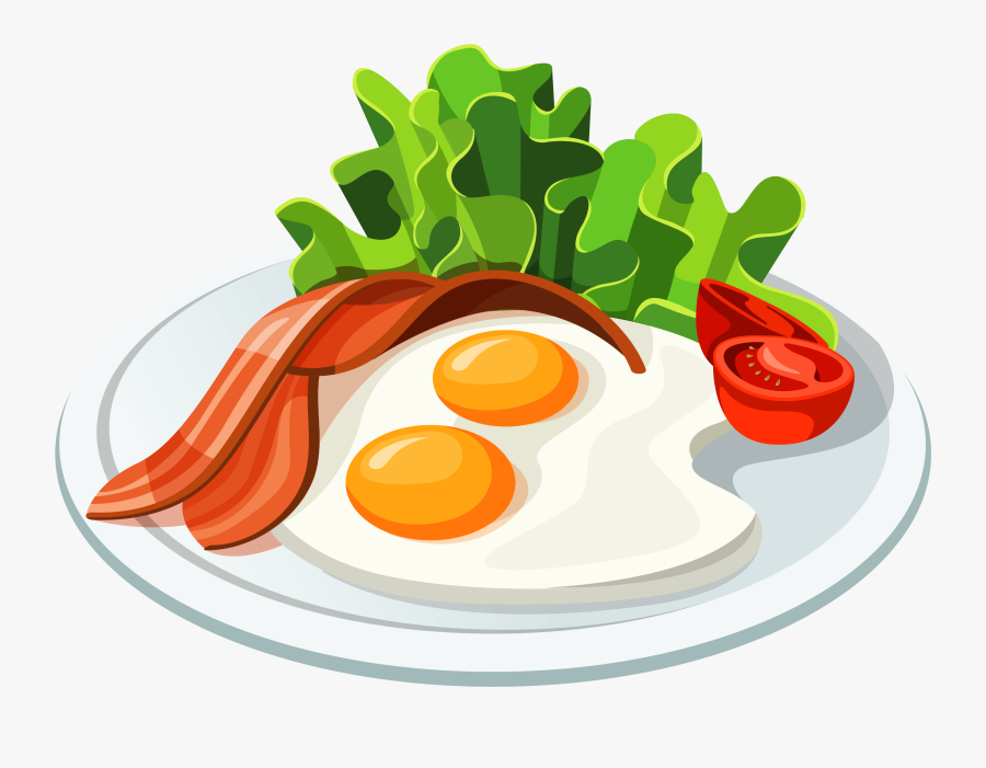 Eggs And Bacon Png - Breakfast Clipart Png, Transparent Clipart